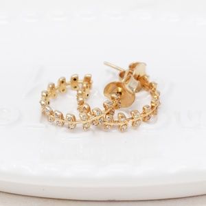 18K Gold Golda Hoop Earrings